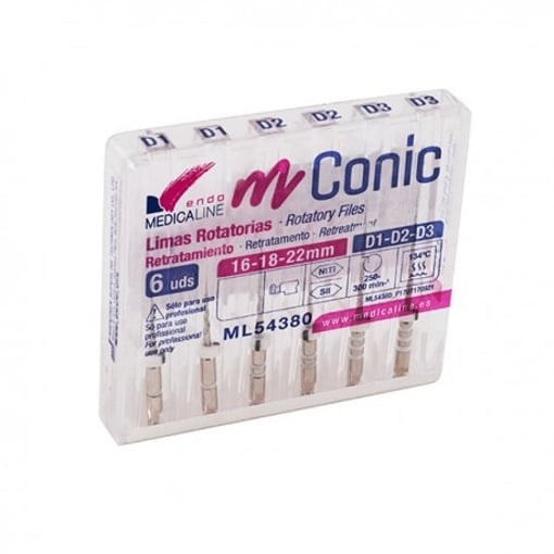 MEDICALINE PROMO 2 + 1 LIMAS RETRATAMENTO D2 (18mm)