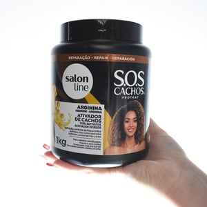 Imagem do produto Salon Line S.O.S Ativador de Cachos Arginina Reparação 1kg
