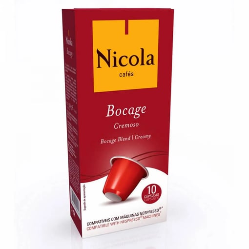 Cápsulas de Café Nicola Bocage