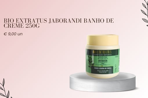 Bio Extratus Jaborandi Banho de Creme 250g – Força e Hidratação