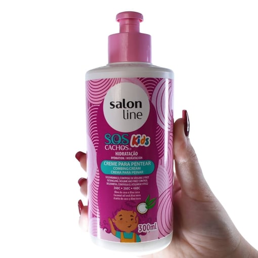 Salon Line Kids Hidratação SOS Cachos Creme de Pentear-479-658
