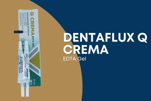 Dentaflux Q Crema EDTA Gel - Limpeza de Canais Radiculares 2x3ml