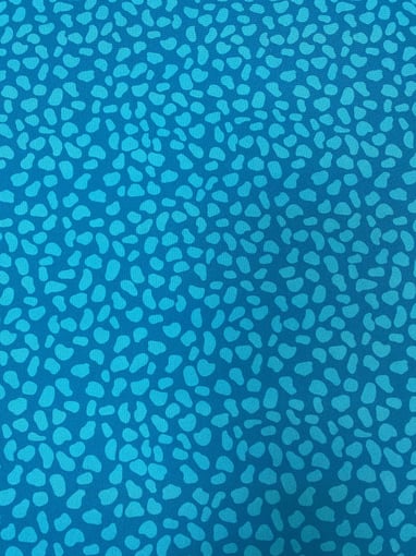 Náilon Impermeável - Estampa de  Pintas Tigresa Azul