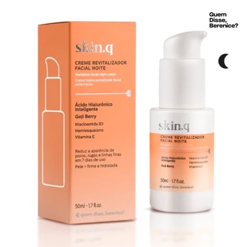 Creme Revitalizador Facial Noite Skin.q, 50ml