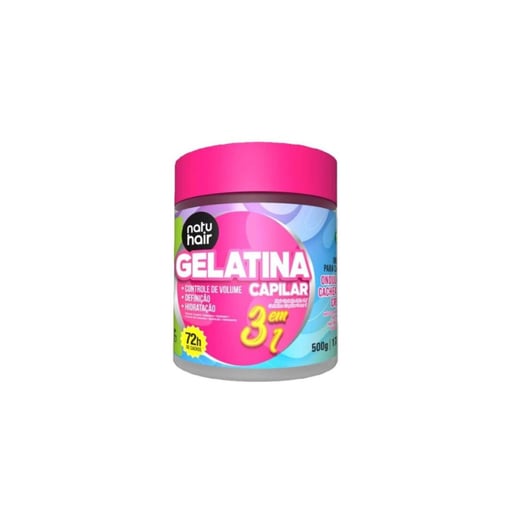 Gelatina Capilar 3 em 1 NatuHair 500g