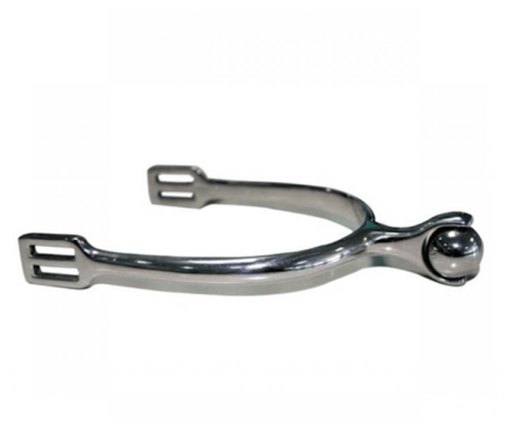 Espora de inox c/esfera 30mm Zaldi