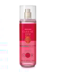 Imagem do produto Body Splash Cuide-se Bem Morango e Leite 200ml