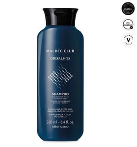 Imagem do produto Shampoo Grisalhos Malbec Club 250 ml