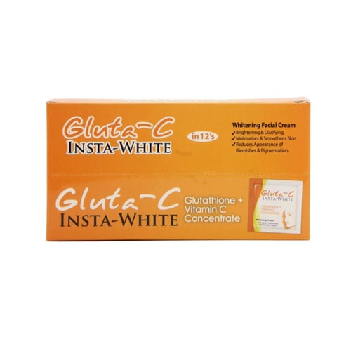 Creme facial Gluta-C Insta-White 12 x 5 ml