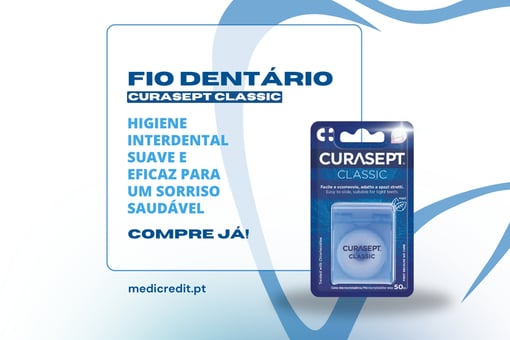Fio Dentário Curasept Classic – Higiene Interdental Suave