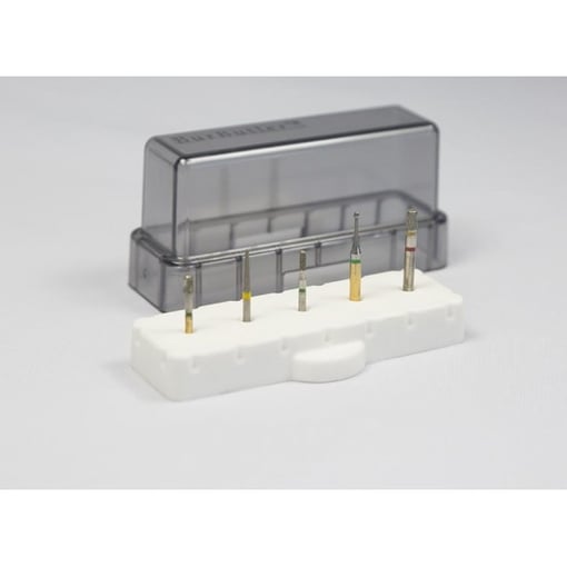 Broqueiro Branco com 5 Furos - Silicone Autoclavável para Brocas-28-245