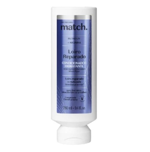 Imagem do produto Condicionador Hidratante Match Loiro Reparado 280ml