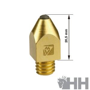 Imagem do produto Piton Rosca 3/8 Cabeça Quadrada 12mm Altura 20,5mm