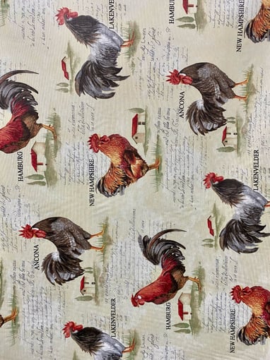 Resinado Estampado Galos