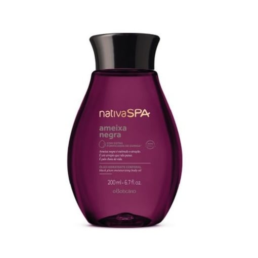 Óleo hidratante corporal Nativa Spa Ameixa Negra 200ml