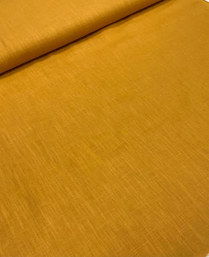 Linho 100% Algodão  Amarelo Torrado