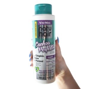 Imagem do produto Shampoo Cachos Perfeitos NatuHair 500ml – Definição e Hidratação