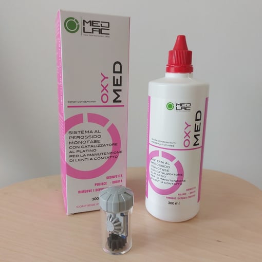 OXY MED 300ml p/ Higiene de Lentes de Contacto