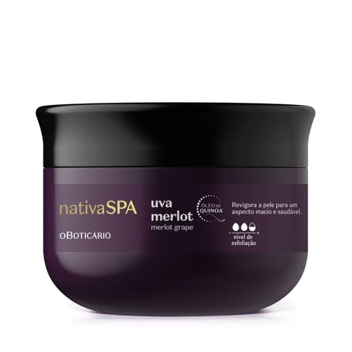 Imagem do produto Esfoliante Corporal Nativa SPA Uva Merlot 200g