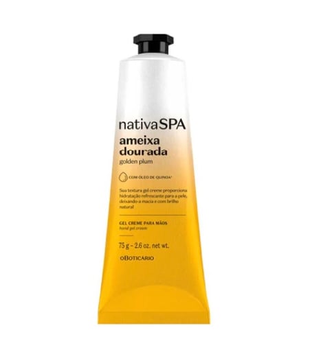 Creme de Mãos Nativa Spa Ameixa Dourada 75g