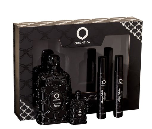 Conjunto de presente Amber Noir