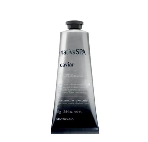 Creme de Mãos Nativa Spa Caviar 75g