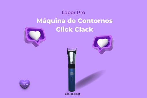 Máquina de Contornos Click Clack Labor Pro  Precisão Profissional