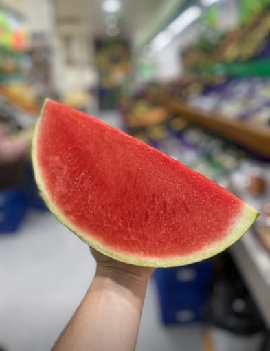 Melancia Riscada pedaço 2kg