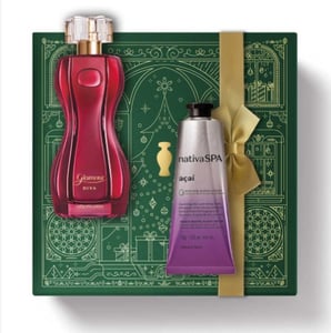 Imagem do produto Kit de Natal Perfume Glamour Diva + Açaí