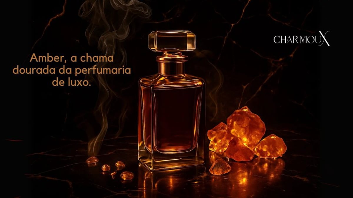 Amber, a chama dourada da perfumaria de luxo.