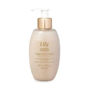 Imagem do produto Shampoo Acetinado Lily 250ml - Hidratação e Brilho para Cabelos