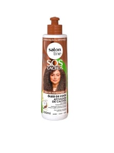 Imagem do produto Salon line Sos Cachos Óleo de Coco Ativador de Cachos 300ml