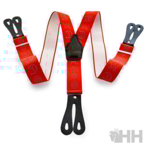 Imagem do produto Suspensórios de Elástico C/Ferros P/Botão Adulto