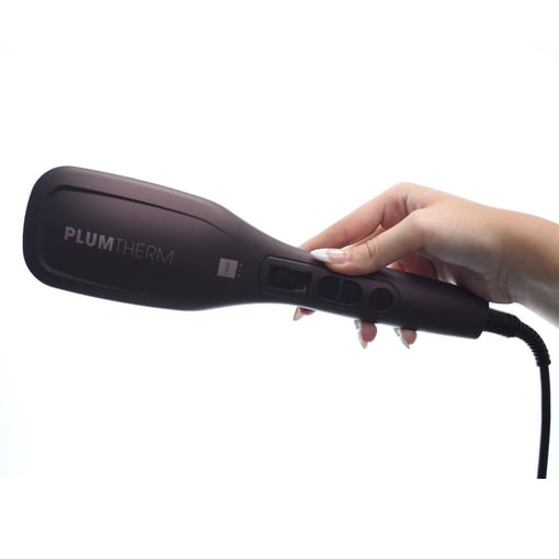 Escova Térmica Plum Therm: Alisamento e Desembaraço com Segurança