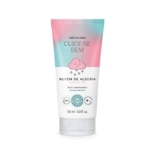 Cuide-se Bem Nuvem de Alegria Loção Hidratante Iluminadora 150ml-764-274