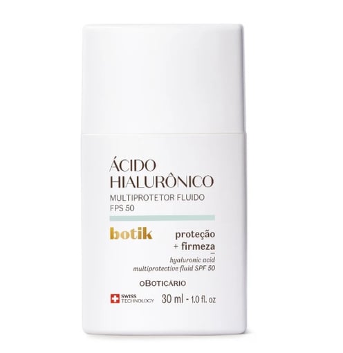 Fluido Multiprotetor Ácido Hialurónico FPS50 Botik 30ml