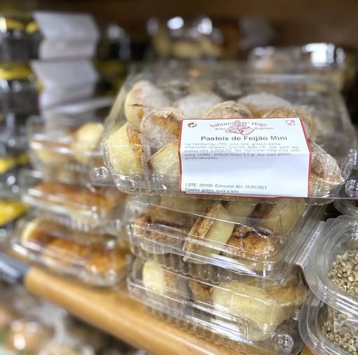 Pastéis de Feijão Miniaturas