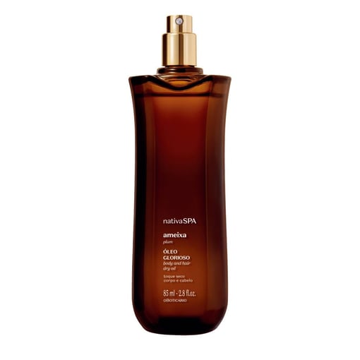 Óleo Glorioso Nativa SPA Ameixa 85ml – Nutrição com toque seco