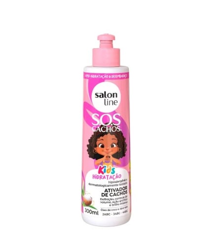 Salon line Ativador de Cachos Sos Cachos Kids Hidratação 300ml