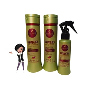 Imagem do produto Kit Haskell Bananeira Pós-Química – Reconstrução Capilar