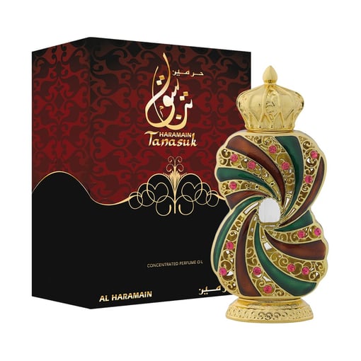 Tanasuk Al Haramain Unisex Perfumed Oil 12ml