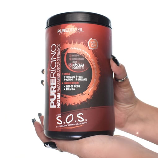 Máscara Capilar Pure Rícino S.O.S.-211-698