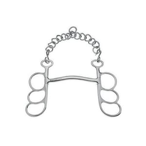 Imagem do produto Freio de Atrelagem Barcelona 3 Argolas Embocadura Curva