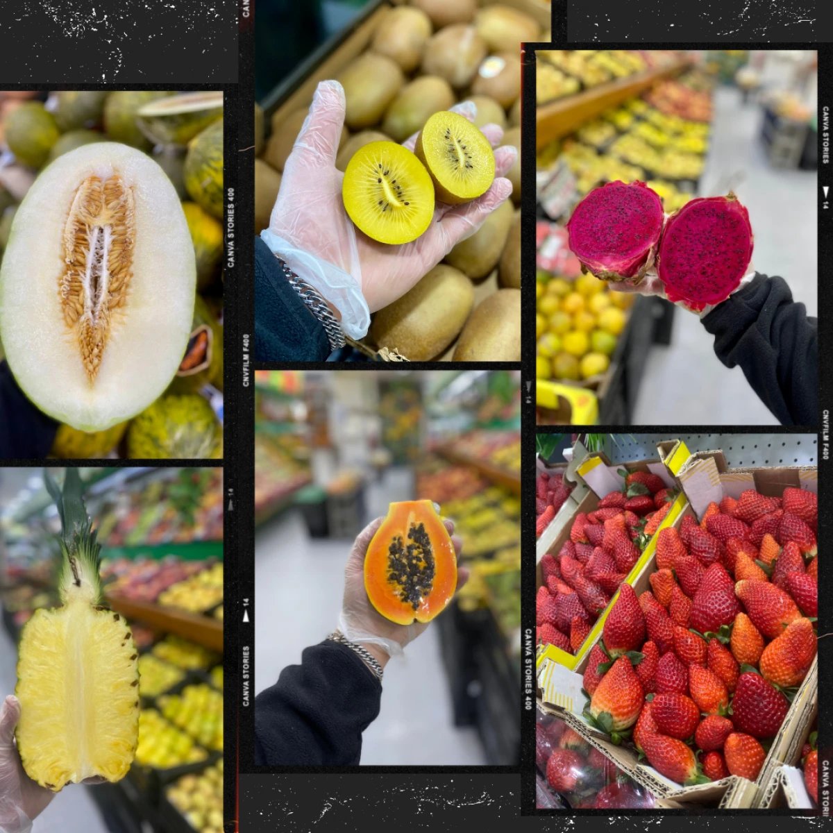 Entregas de frutas no escritorio