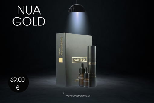 Nua Gold Creme Facial Dia e Noite com Ácido Hialurónico