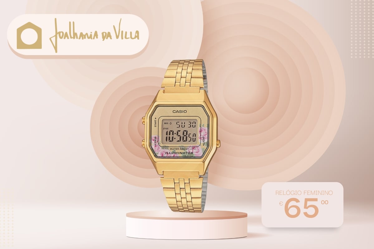 Casio Vintage Iconic LA680WEGA-4CEF – Relógio Elegância Retrô