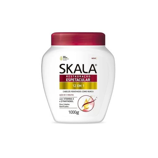 Skala Restauração Espetacular 12 em 1 - Creme para Cabelos 1kg
