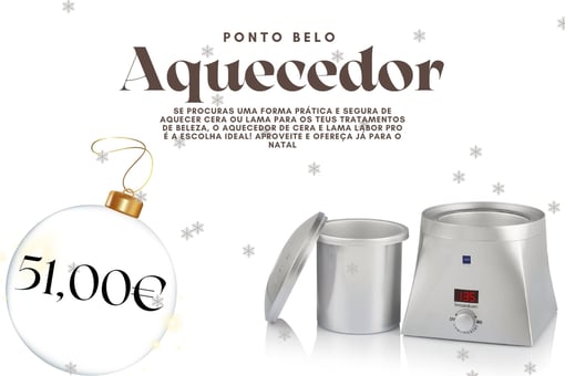 Aquecedor de Cera e Lama 800 ml Labor Pro com Termostato