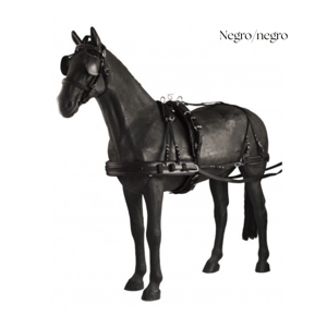 Imagem do produto Arreio de Atrelagem Simples Nylon/PVC  Preto C/Debrum