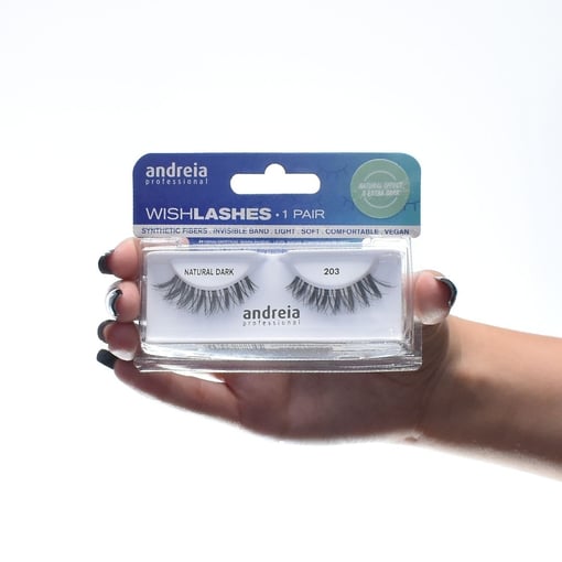 Andreia Professional Wish-Lashes: Natural Dark 203